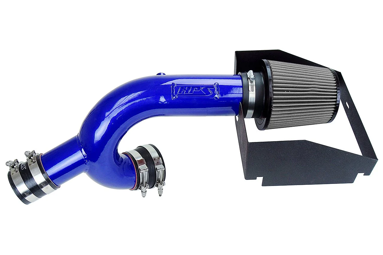 HPS Performance Air Intake for Ford Expedition 3.5L V6 EcoBoost (2018–2024) Short Ram - Blue / Polished / Red / Black