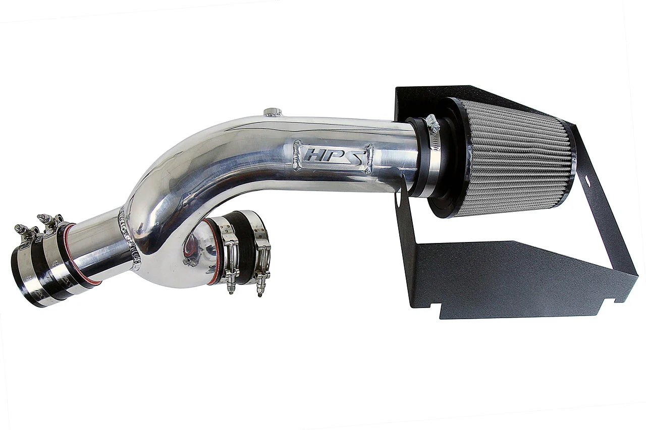 HPS Performance Air Intake for Ford Expedition 3.5L V6 EcoBoost (2018–2024) Short Ram - Blue / Polished / Red / Black - Image 2