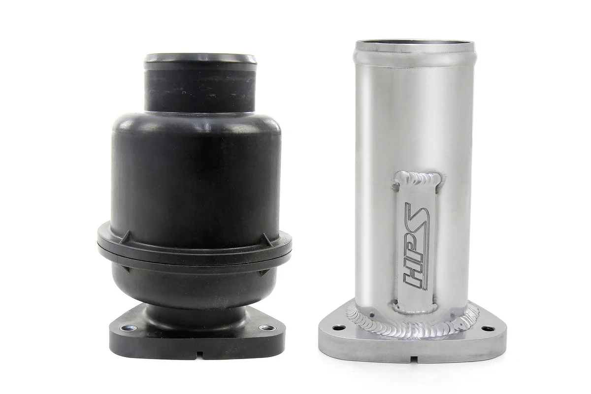HPS Turbo Resonator Lexus IS200t GS200t RC200t NX200t 2.0T (16-17) Polished or Black 17-131 - Image 5