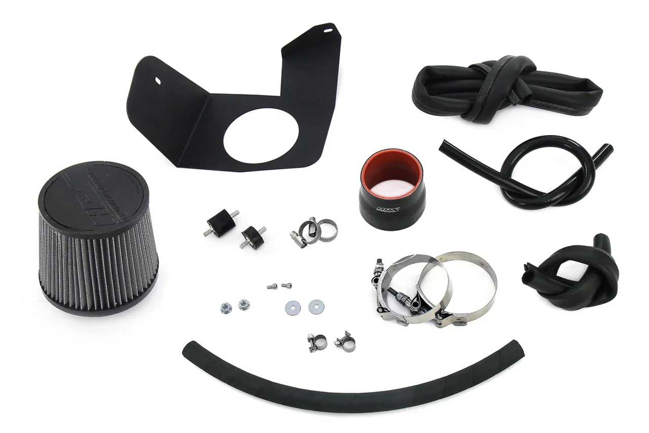 HPS Performance Short Ram Air Intake Acura TSX 3.5L V6 (2010-2014) Blue / Polished / Red / Black - Image 5