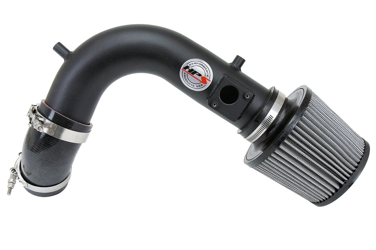 HPS Performance Short Ram Air Intake Honda Accord 2.4L (2008-2012) Blue / Polished / Red / Black - Image 4