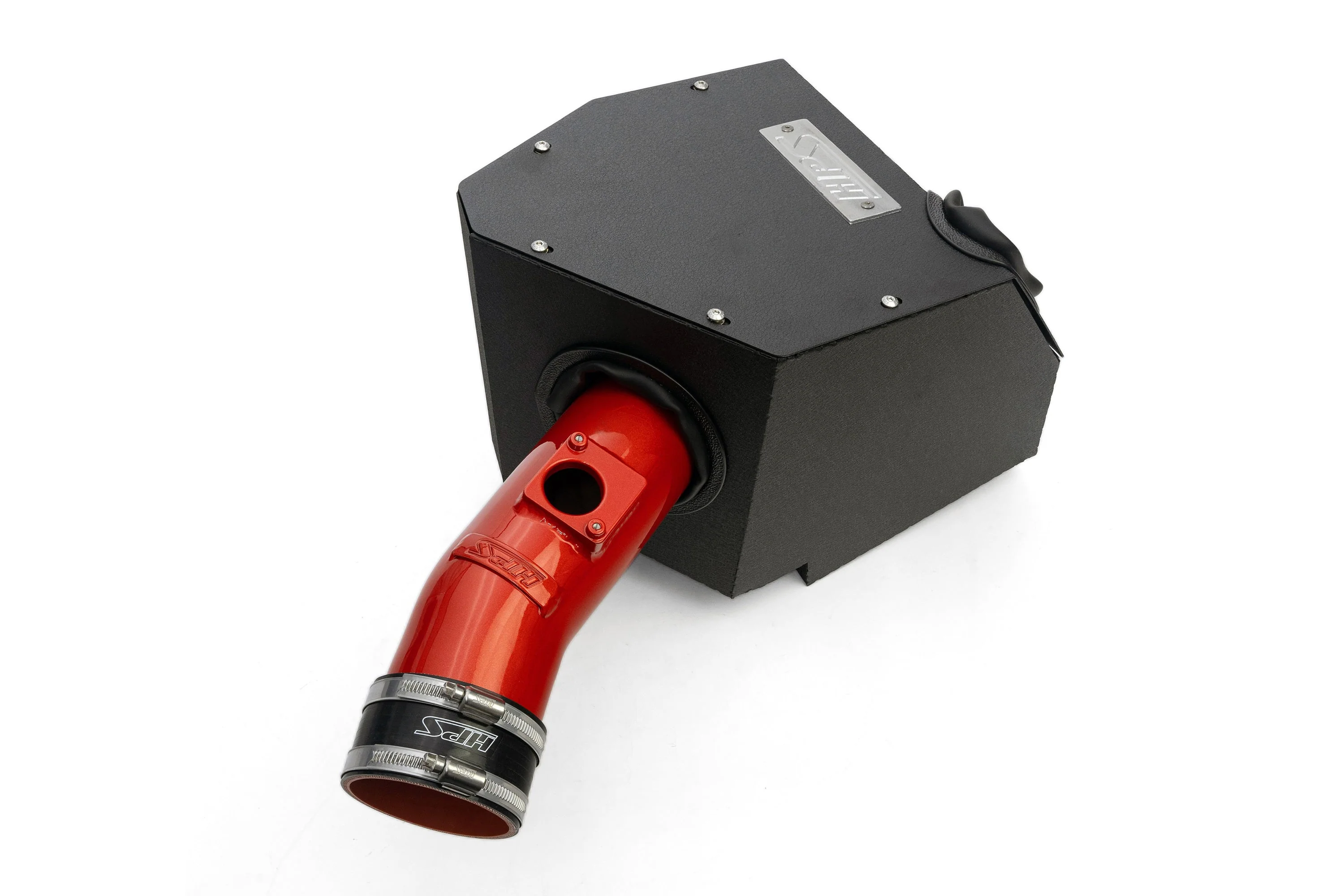HPS Performance Short Ram Air Intake Toyota GR Corolla (2023-2024) Blue / Polish / Red / Black - Image 14
