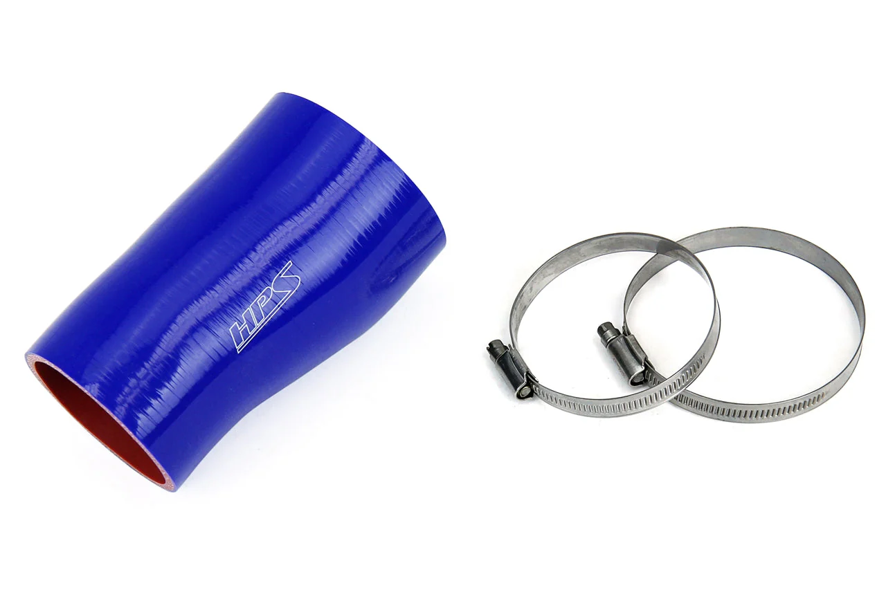 HPS Performance Silicone Air Intake Hose Honda Civic Type R FK8 2.0L (17-21) [Post MAF] Black / Blue / Red - Image 2