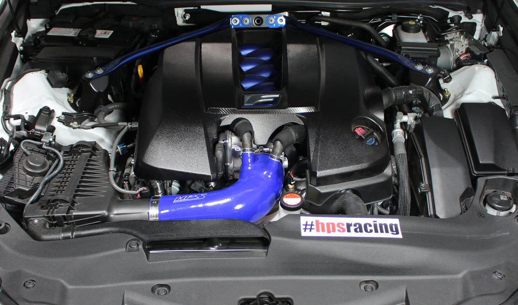 HPS Performance Silicone Air Intake Hose Lexus IS500 V8 5.0L (2022) [Post MAF] Black or Blue - Image 2