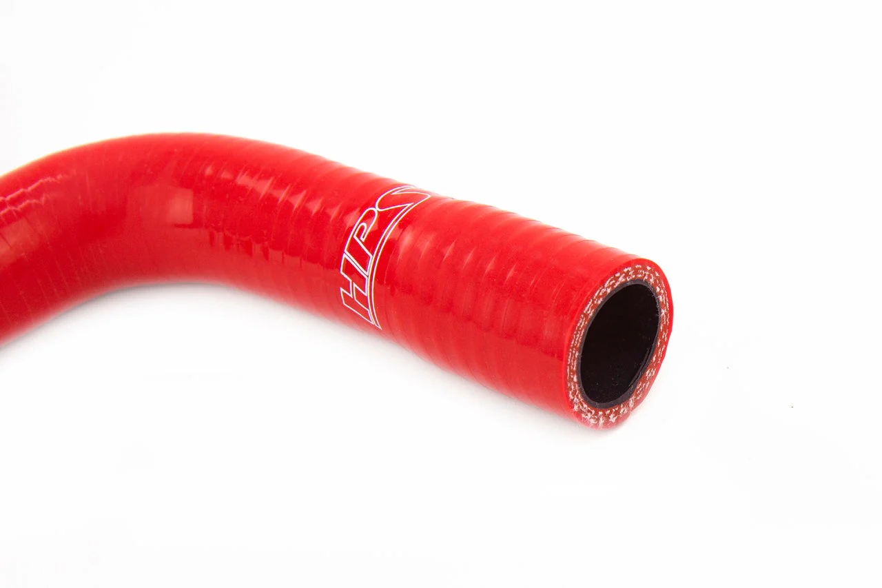HPS Performance Silicone Breather + BPV Hoses VW Golf MK4 1.8T Late AWP Engine (03-06) Blue / Black / Red - Image 3