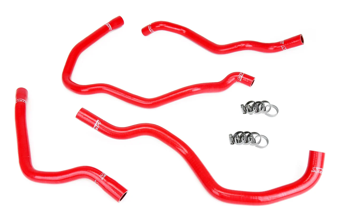 HPS Performance Silicone Coolant Hose Kit BMW 325Ci 2.5L E46 M52TU / M54 (01-06) [Radiator + Heater] Blue / Black / Red - Image 2