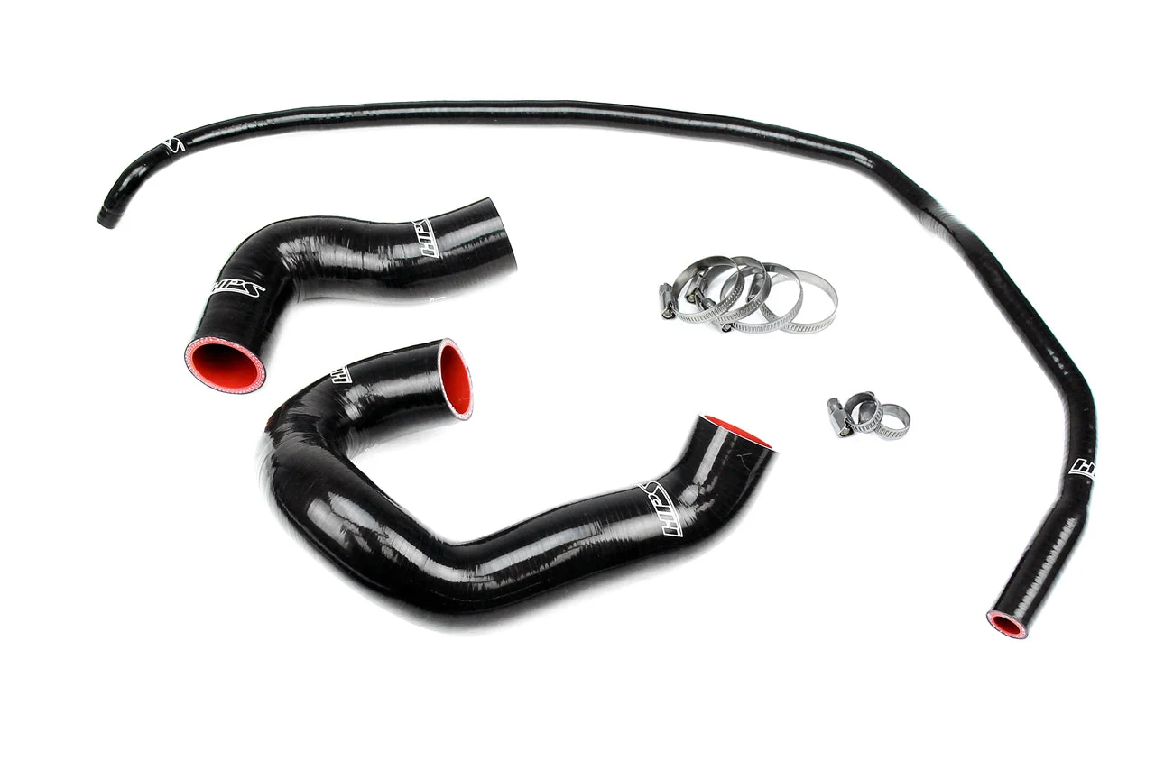 HPS Performance Silicone Coolant Hoses BMW 335i N54/N55 (07-13) [Radiator + Heater] Blue / Black / Red - Image 2