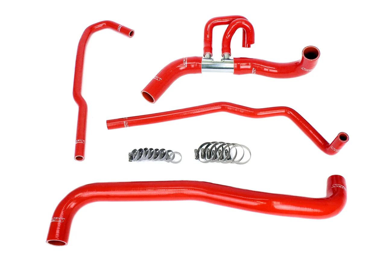 HPS Performance Silicone Coolant Hose Kit Ford F150 6.2L V8 (2011-2014) [Radiator + Heater] Black / Blue / Red - Image 2
