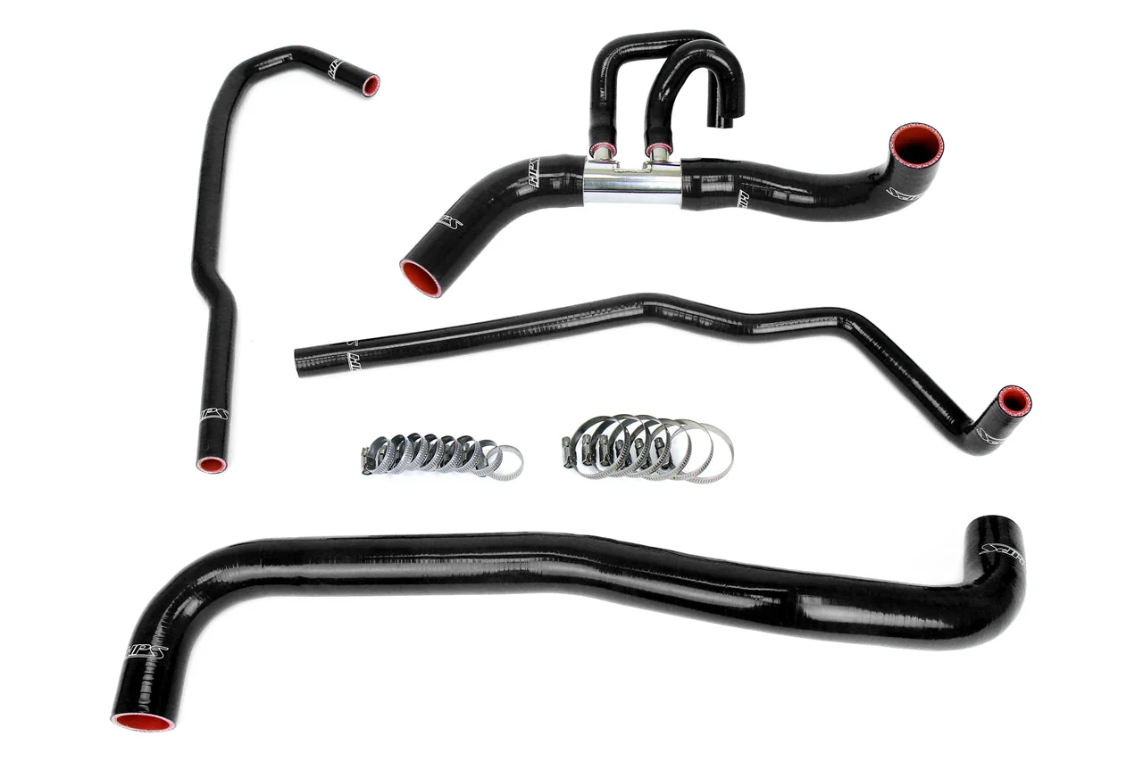 HPS Performance Silicone Coolant Hose Kit Ford F150 6.2L V8 (2011-2014) [Radiator + Heater] Black / Blue / Red - Image 3