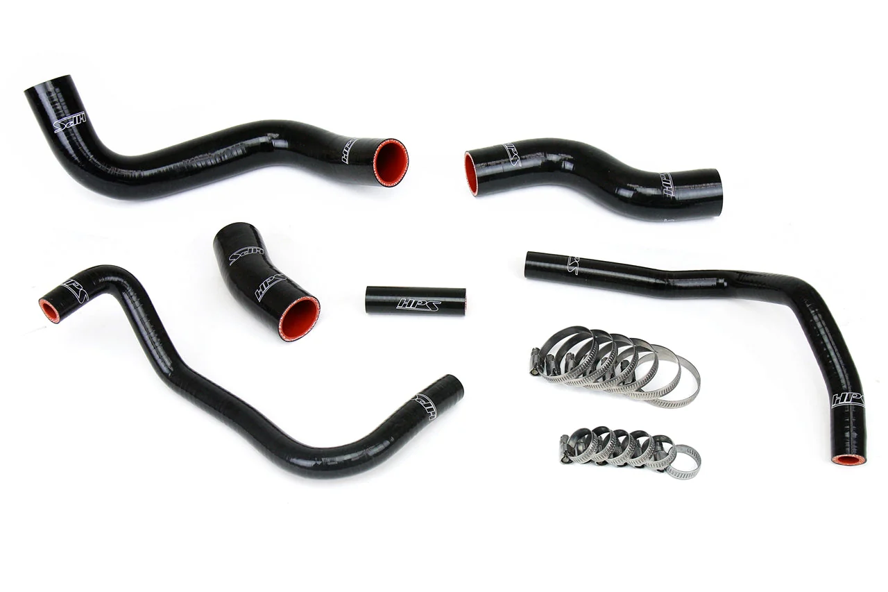 HPS Performance Silicone Coolant Hose Kit FR-S (13-16) BRZ (13-20) 86 (17-20) [Radiator + Heater] Red or Black - Image 2