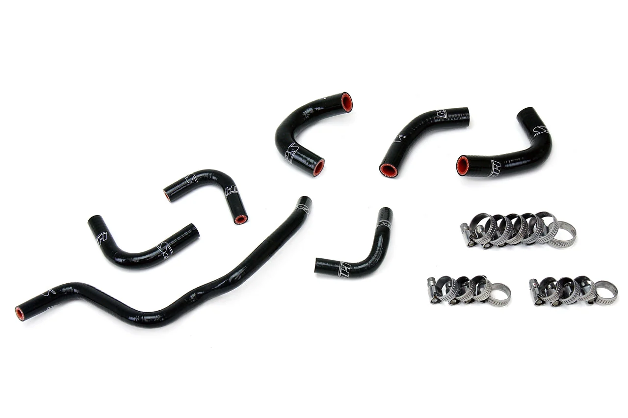 HPS Performance Silicone Coolant Hose Kit Honda S2000 AP2 2.2L (2006-2009) [Oil Cooler & Throttle Body] Black / Blue / Red