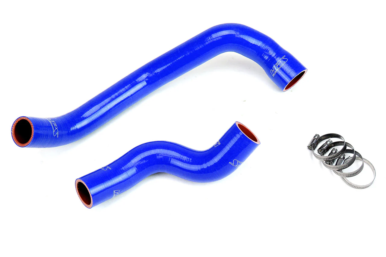 HPS Performance Silicone Coolant Hoses Nissan Skyline GTR R33 RB26 (95-98) [Radiator + Heater + Ancillary + Idle Air Control] Black / Blue / Red