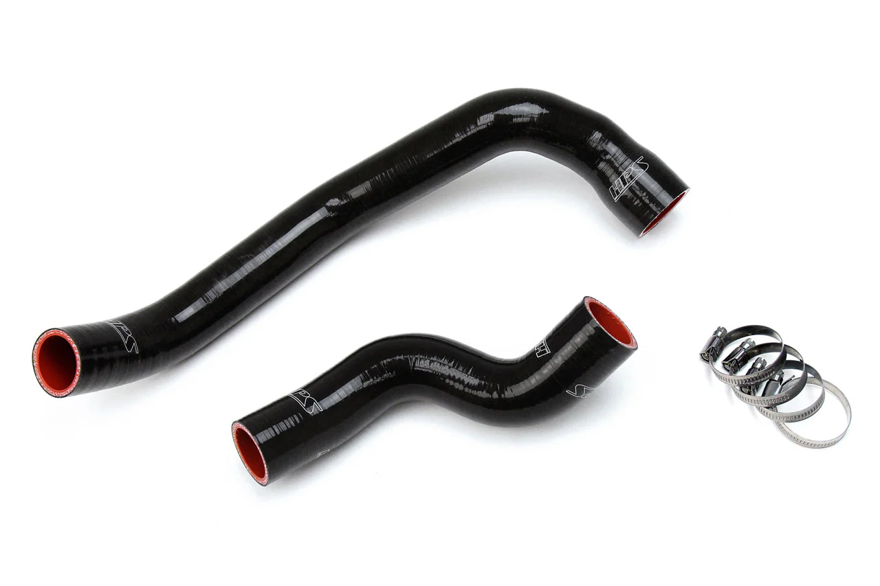 HPS Performance Silicone Coolant Hoses Nissan Skyline GTR R33 RB26 (95-98) [Radiator + Heater + Ancillary + Idle Air Control] Black / Blue / Red - Image 2