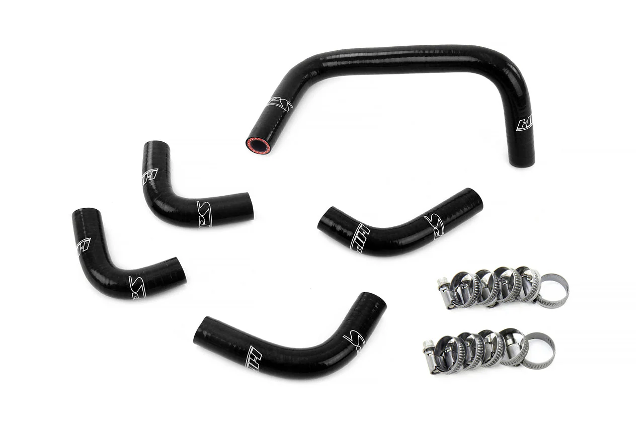 HPS Performance Silicone Coolant Hoses Nissan Skyline GTR R33 RB26 (95-98) [Radiator + Heater + Ancillary + Idle Air Control] Black / Blue / Red - Image 8