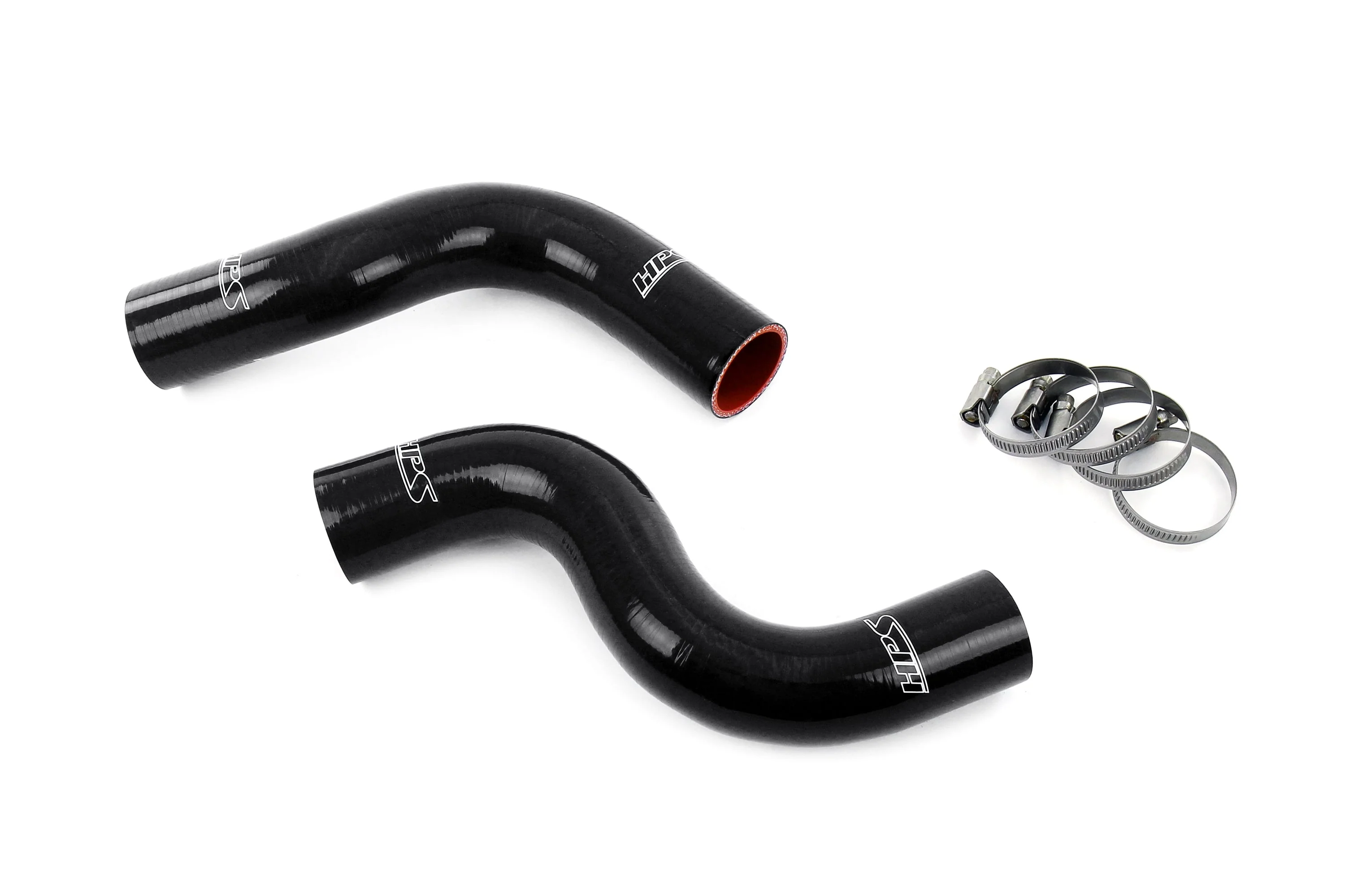 HPS Performance Silicone Coolant Hose Kit Subaru Crosstrek 2.0L (18-24) 2.5L (21-23) [Radiator + Heater] Black / Blue / Red - Image 2