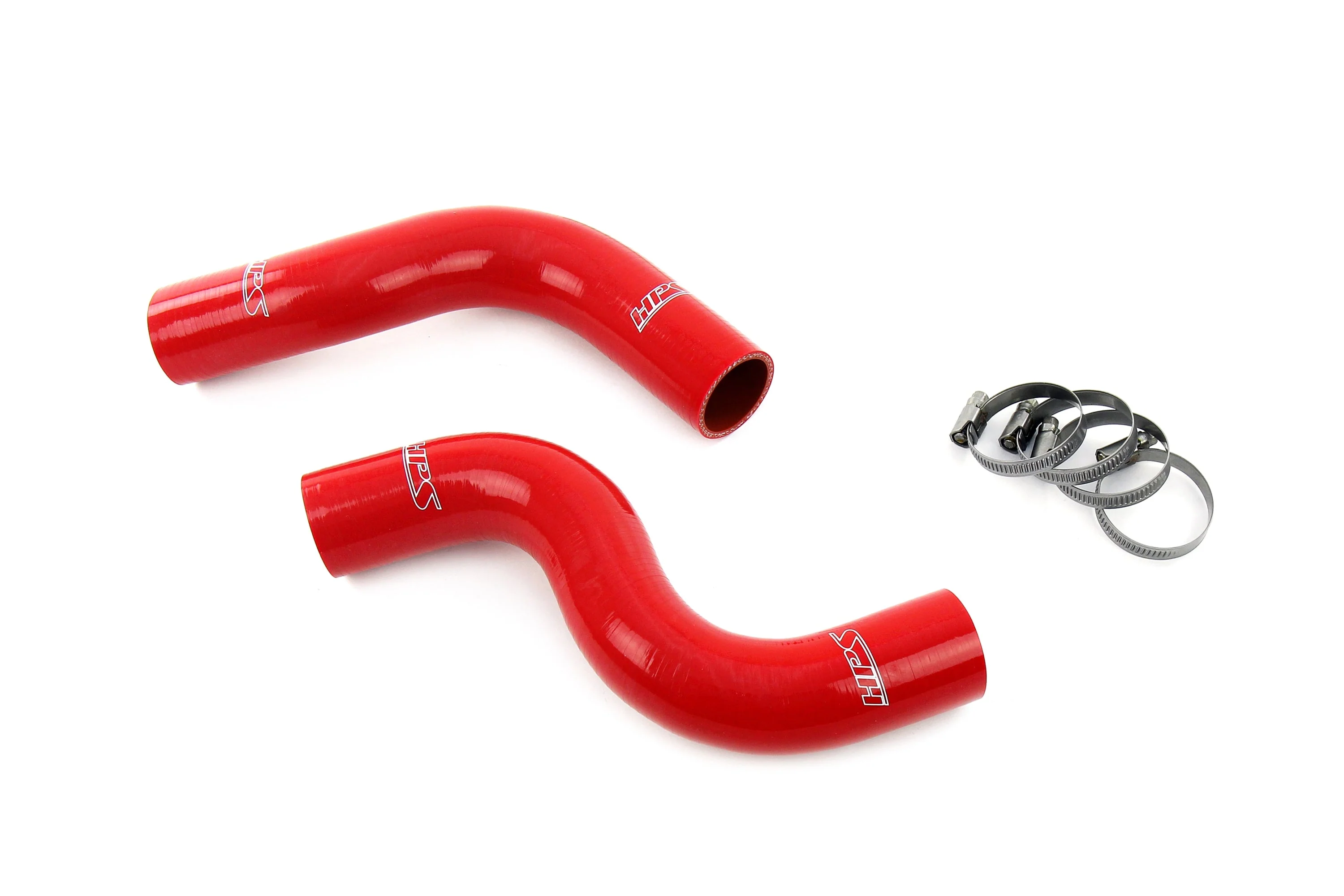 HPS Performance Silicone Coolant Hose Kit Subaru Crosstrek 2.0L (18-24) 2.5L (21-23) [Radiator + Heater] Black / Blue / Red - Image 3