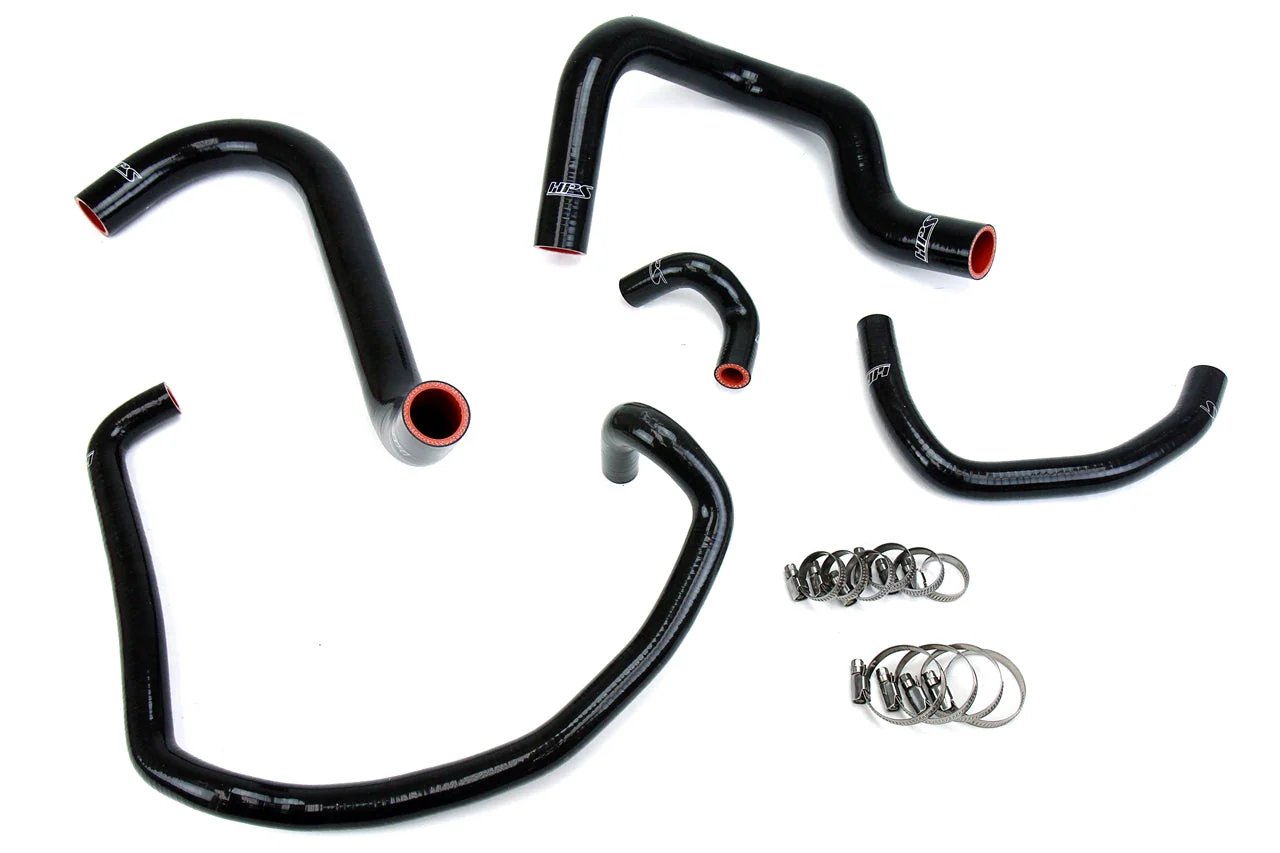 HPS Performance Silicone Coolant Hose Kit Toyota Tacoma 2.4L / 2.7L (95-04) [Radiator + Heater] Black / Blue / Red - Image 2