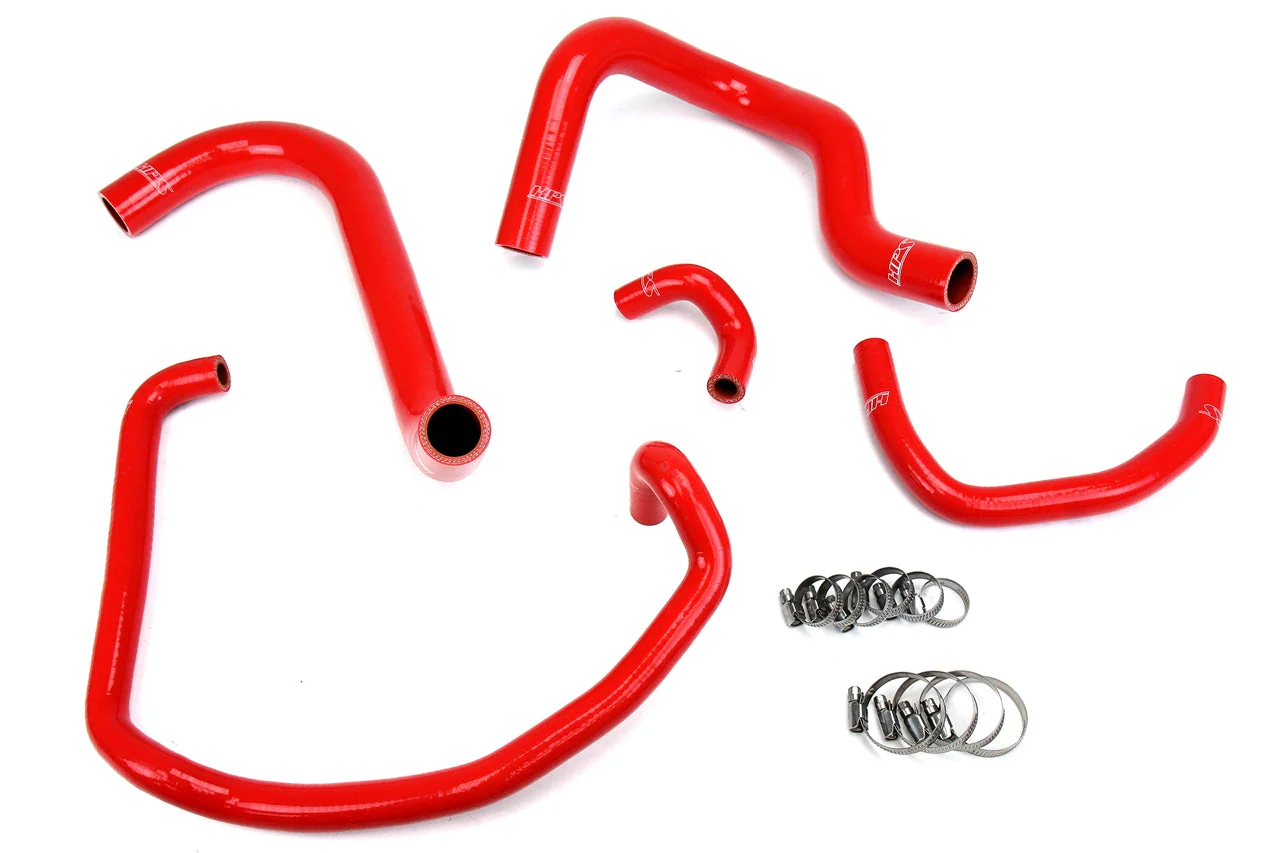 HPS Performance Silicone Coolant Hose Kit Toyota Tacoma 2.4L / 2.7L (95-04) [Radiator + Heater] Black / Blue / Red - Image 3