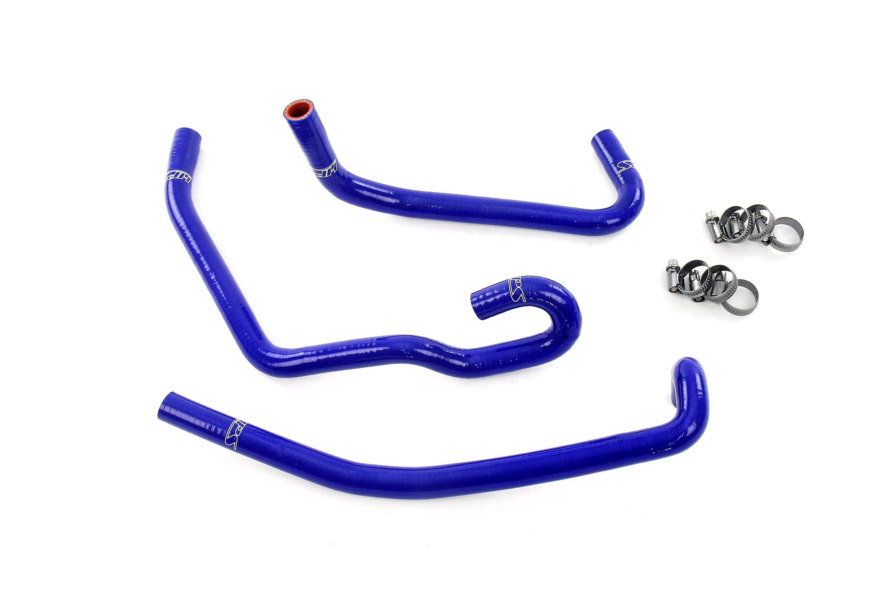HPS Performance Silicone Coolant Hose Kit Toyota Tundra 3.4L V60 (2000-2004) [Radiator + Heater] Black / Blue / Red - Image 4