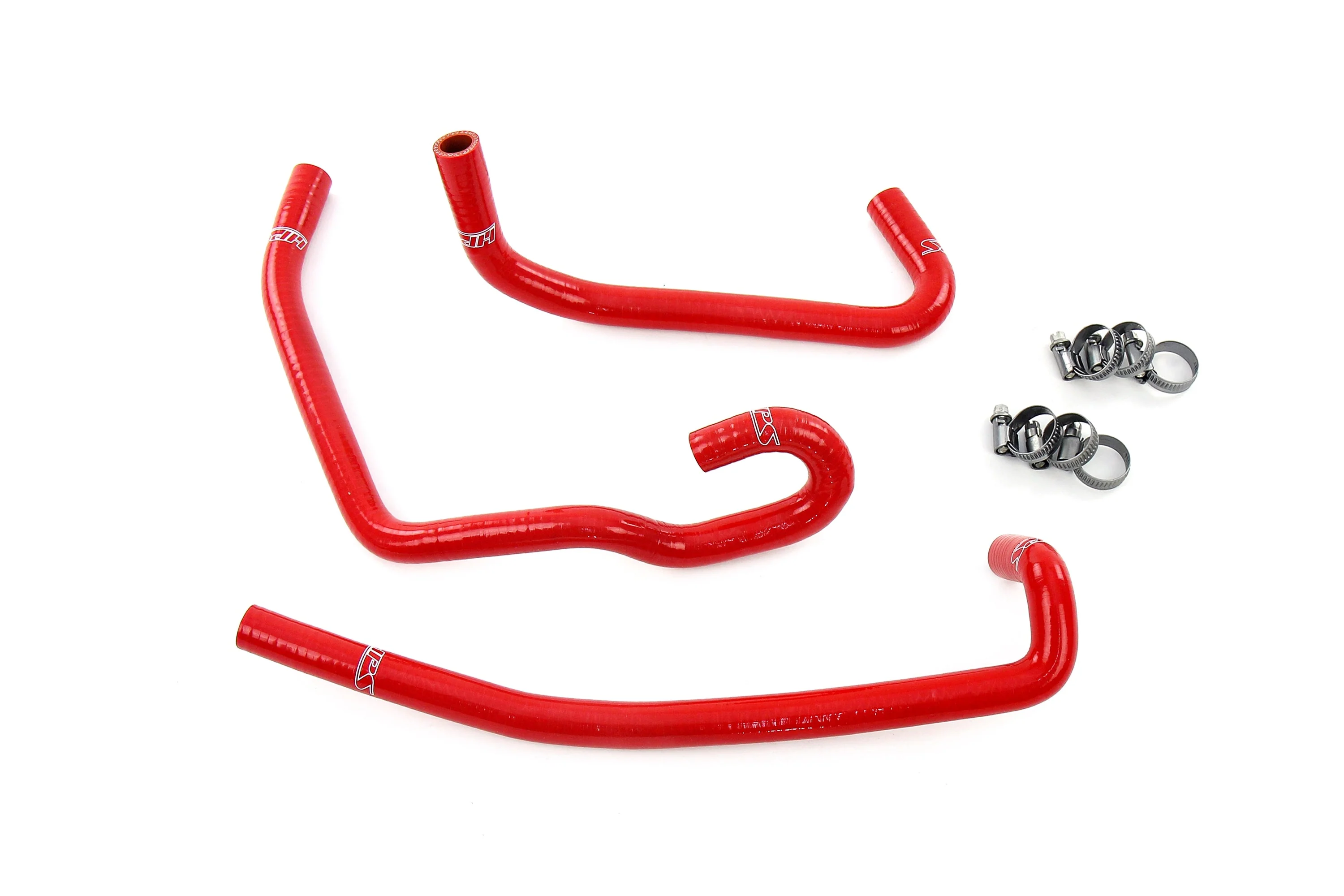 HPS Performance Silicone Coolant Hose Kit Toyota Tundra 3.4L V60 (2000-2004) [Radiator + Heater] Black / Blue / Red - Image 6