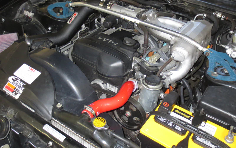 HPS Performance Silicone Coolant Hoses Toyota Supra Non Turbo 2JZGE 3.0L (93-98) [Heater + Throttle Body] Black / Blue / Red - Image 4