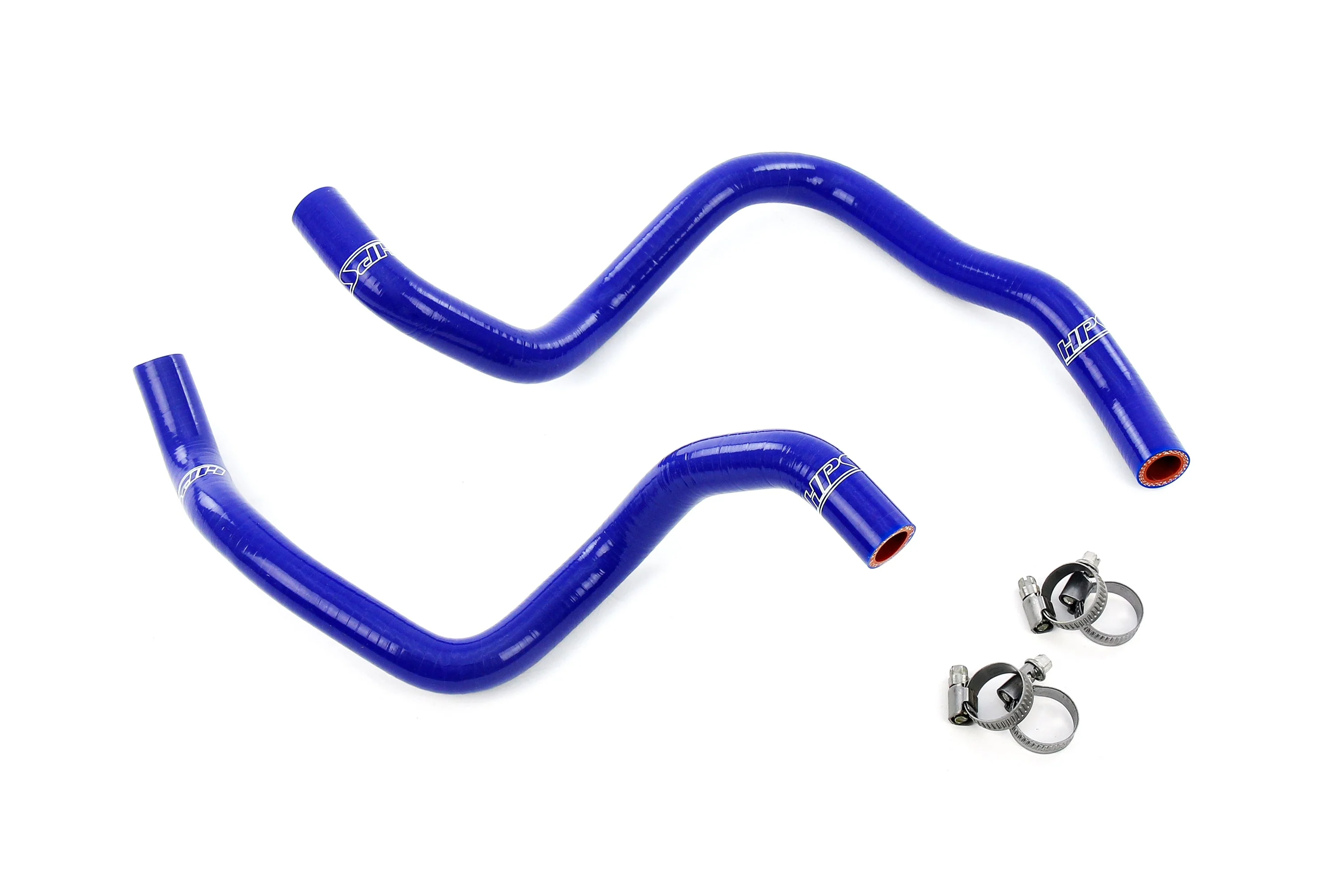 HPS Performance Silicone Coolant Hose Kit Subaru XV Crosstrek 2.0L (13-17) [Radiator + Heater] Black / Blue / Red - Image 4