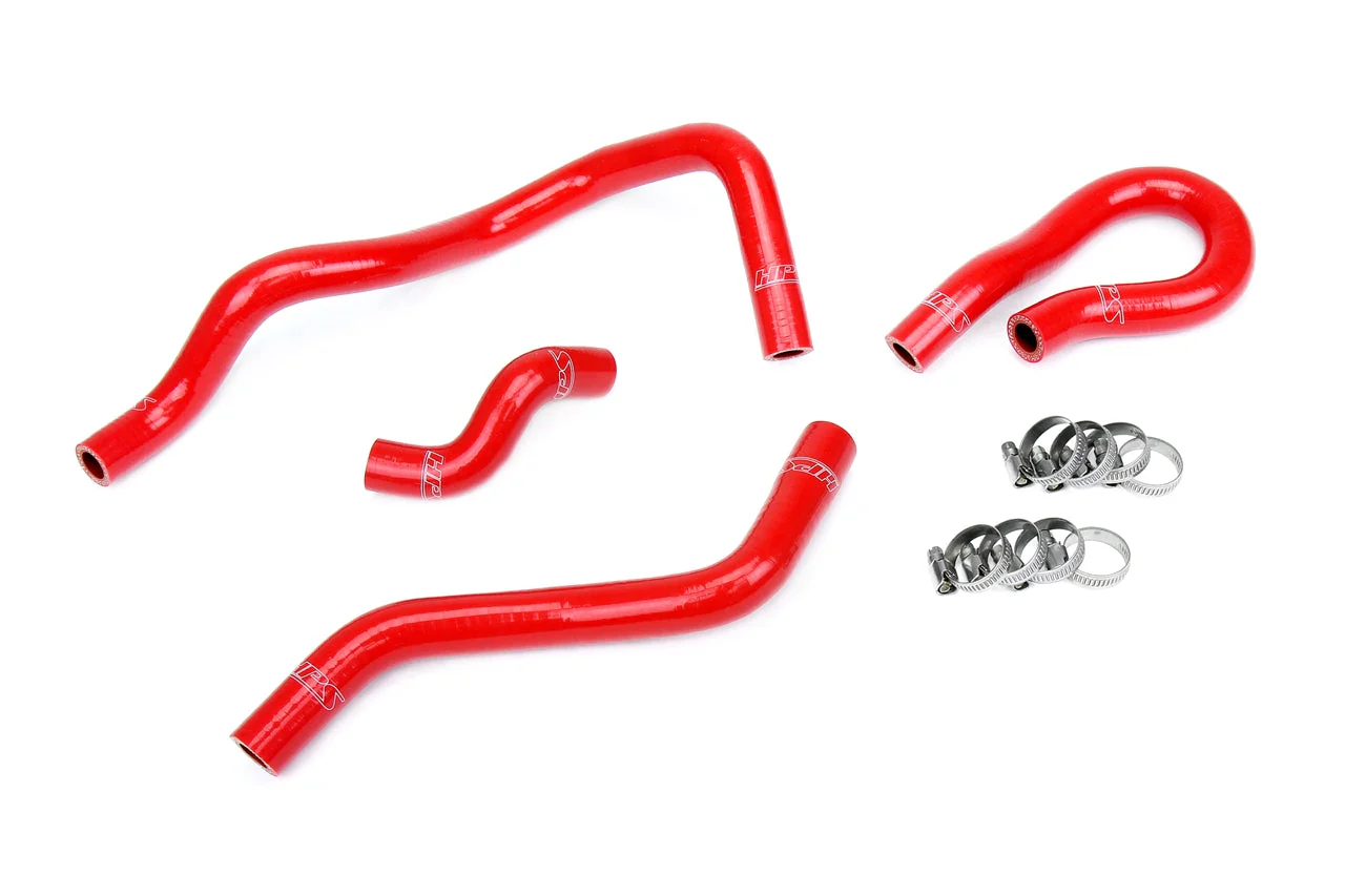 HPS Performance Silicone Heater Hoses Honda Civic EK 1.6L D16 SOHC (1996-2000) Black / Blue / Red - Image 3