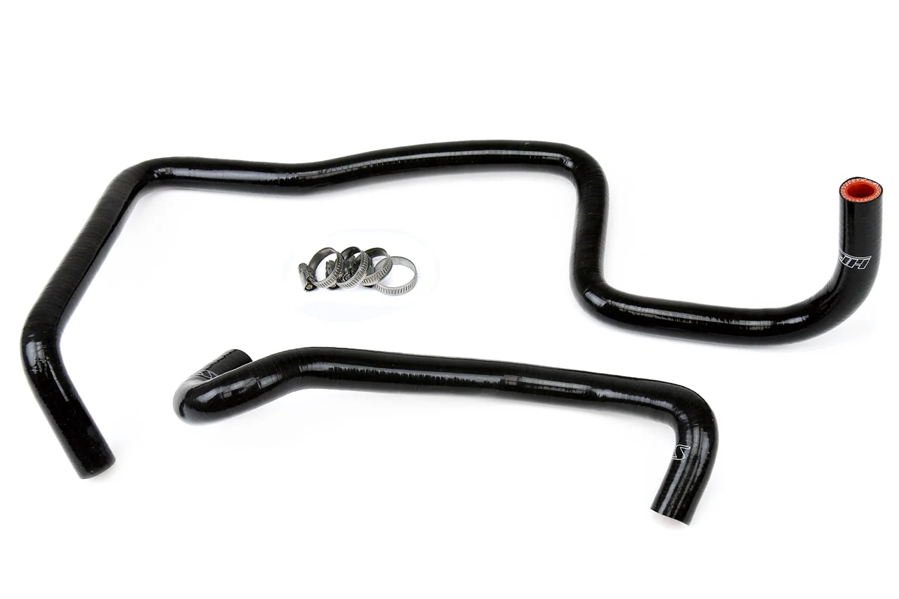 HPS Performance Silicone Heater Hoses Jeep Grand Cherokee WK1 SRT8 6.1L V8 (06-10) 5.7L V8 (05-10) Black / Red / Blue - Image 2