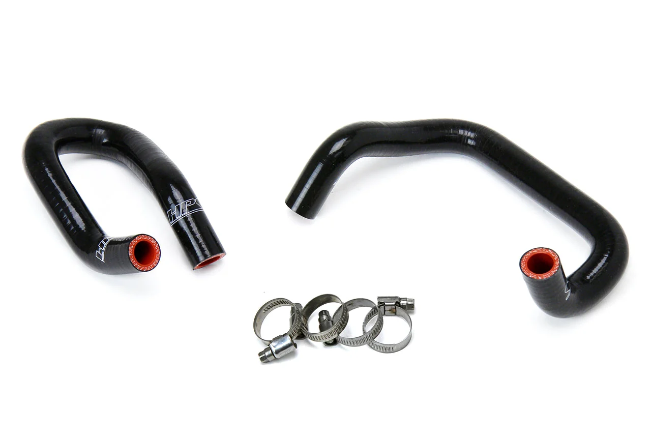 HPS Performance Silicone Heater Hoses Lexus IS300 I6 3.0L (2001-2005) Black