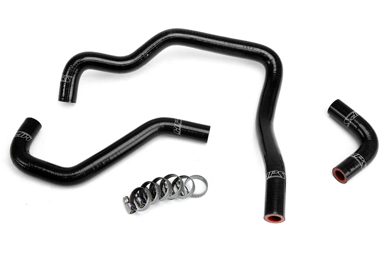 HPS Performance Silicone Heater Hoses Toyota Pickup 22RE Non Turbo EFI (89-95) Red / Black / Blue - Image 3
