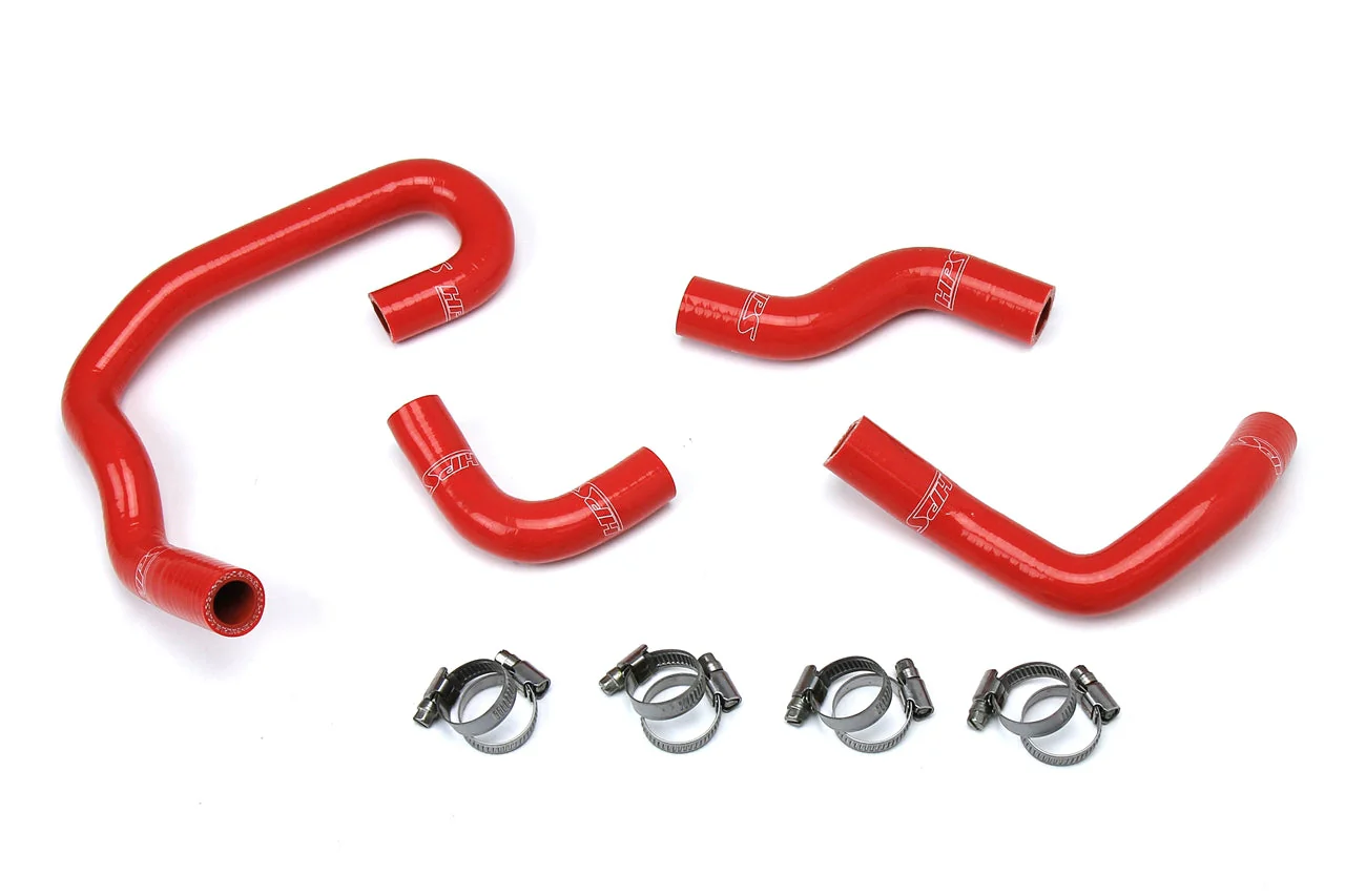 HPS Performance Heater Hose Toyota Pickup 3.0L V6 (1993-1995) Red / Blue / Black - Image 3