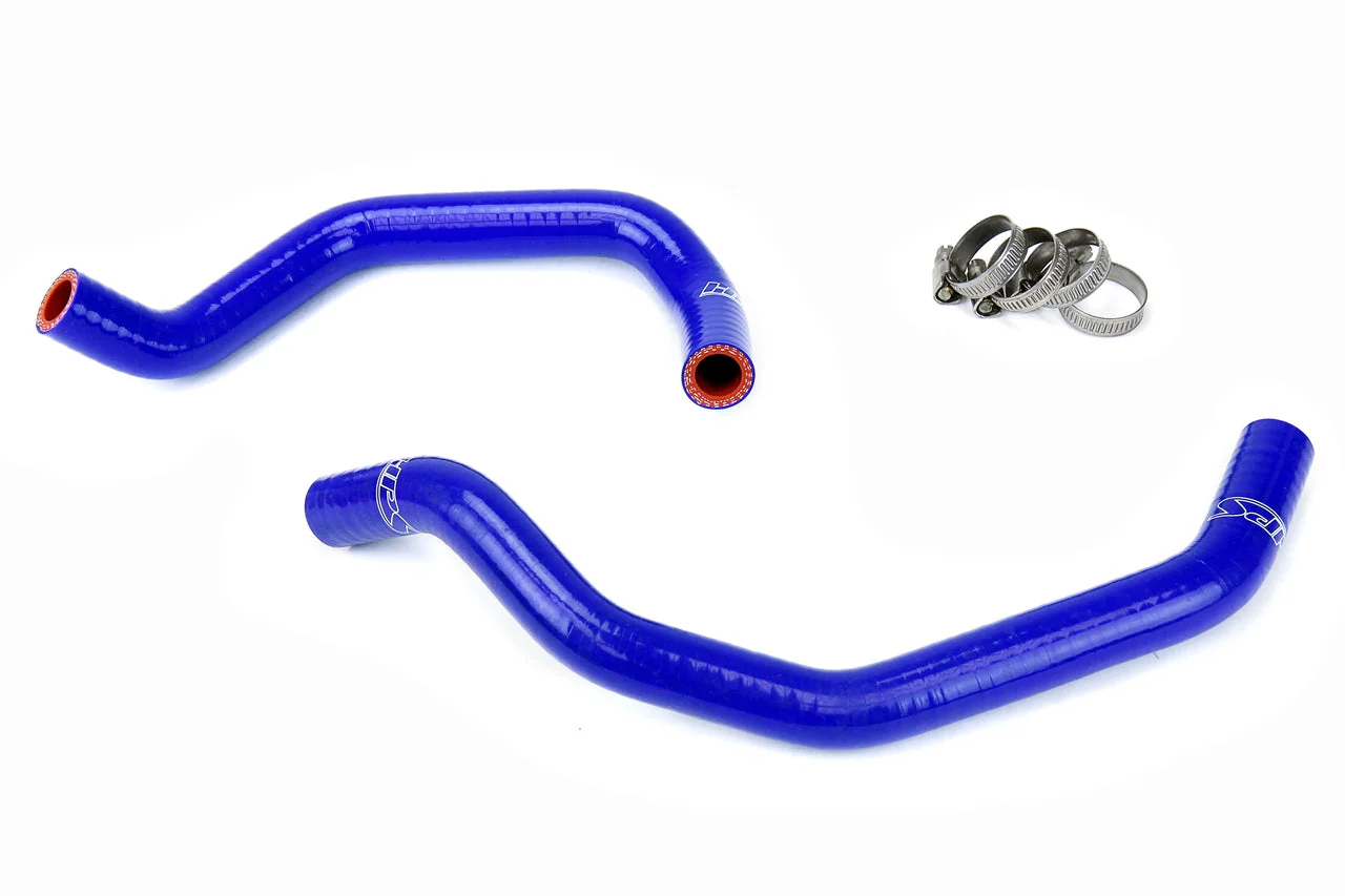 HPS Performance Heater Hoses Toyota Tundra V8 4.7L (2012-2017) Silicone - Red / Black / Blue - Image 3