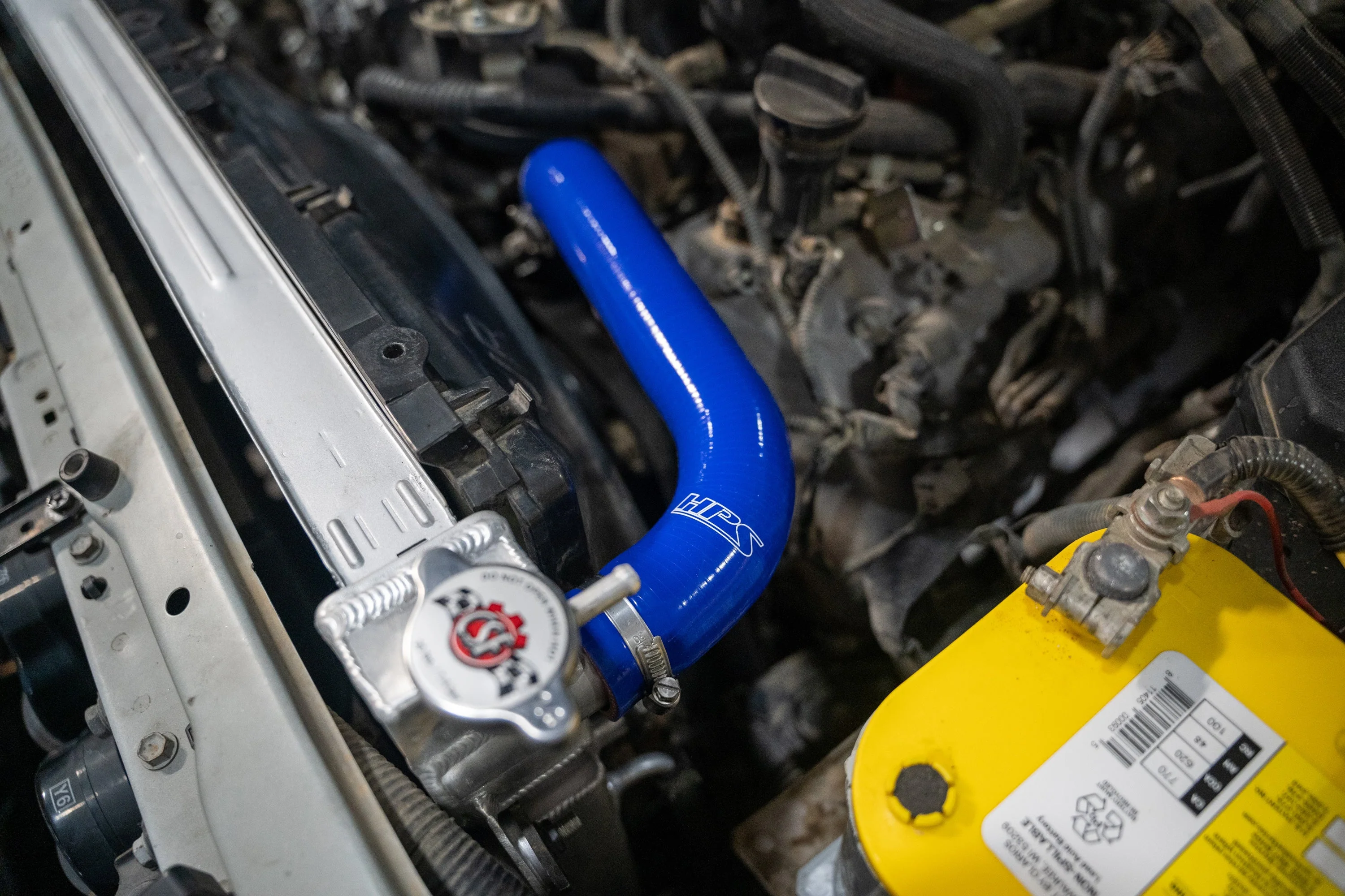 HPS Performance Silicone Radiator Hose Kit Lexus GX460 4.6L V8 (2010-2023) Black / Blue / Red - Image 4