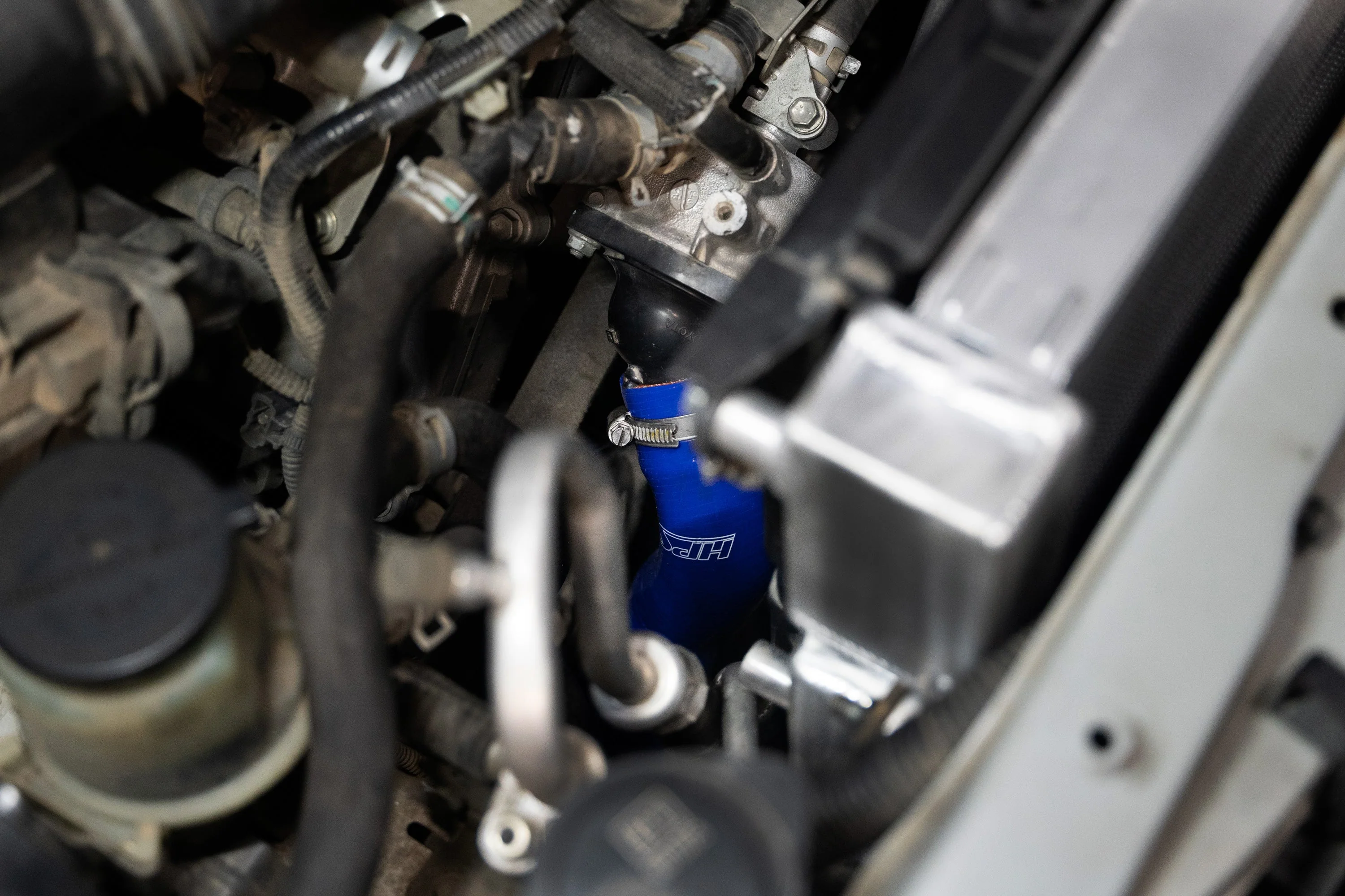 HPS Performance Silicone Radiator Hose Kit Lexus GX460 4.6L V8 (2010-2023) Black / Blue / Red - Image 5