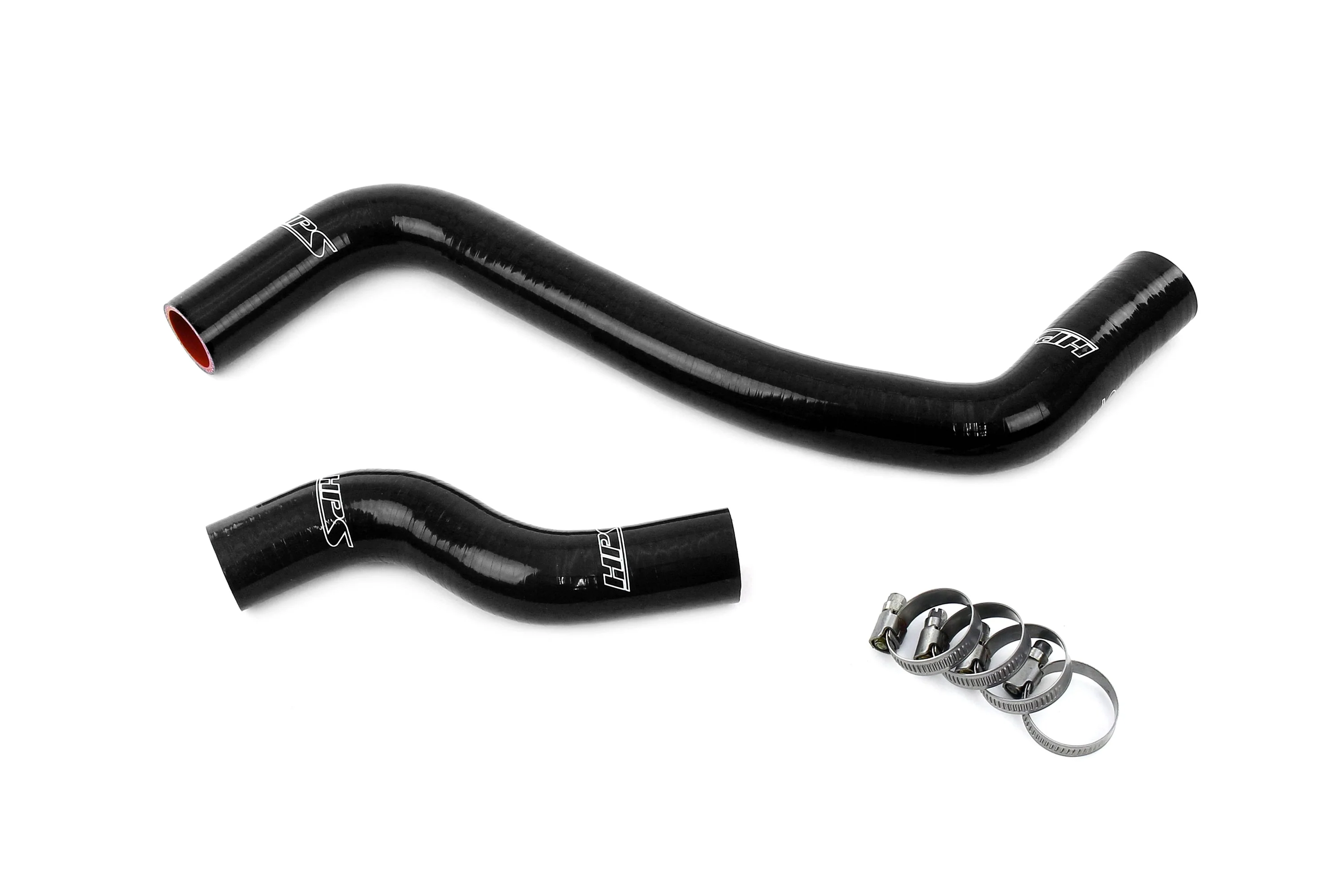 HPS Performance Silicone Radiator Hose Kit Toyota Corolla 1.6L 4Cyl (1993-1997) Black / Blue / Red - Image 2