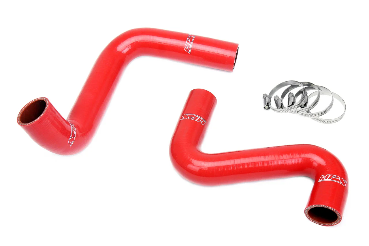 HPS Performance Silicone Radiator Hose Nissan 240SX S13/S14/S15 LS Swap [SR20DET / KA24DE] Blue / Black / Red - Image 12