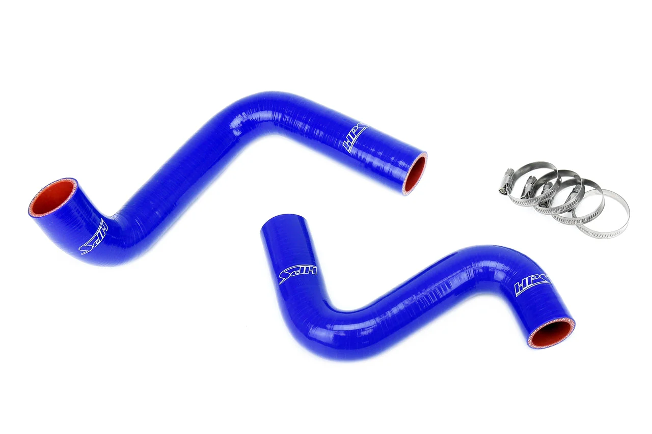 HPS Performance Silicone Radiator Hose Nissan 240SX S13/S14/S15 LS Swap [SR20DET / KA24DE] Blue / Black / Red - Image 19