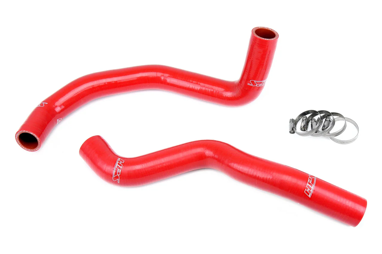 HPS Performance Silicone Radiator Hoses Audi A6 / A6 Quattro 2.0L (2012-2014) Blue / Black / Red - Image 3