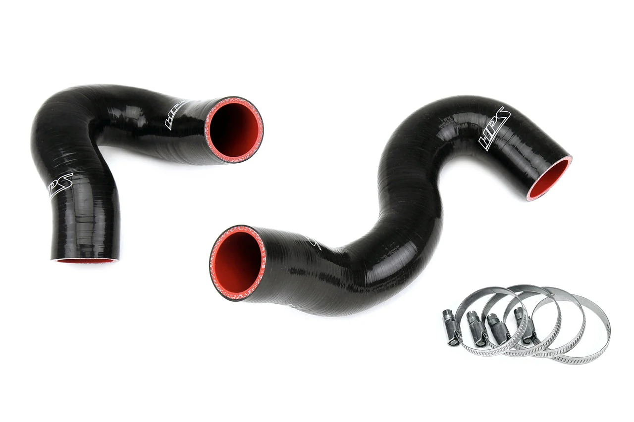HPS Performance Silicone Radiator Hoses Audi A6 Quattro 3.0L V6 Supercharged (12-14) Blue / Black / Red - Image 2