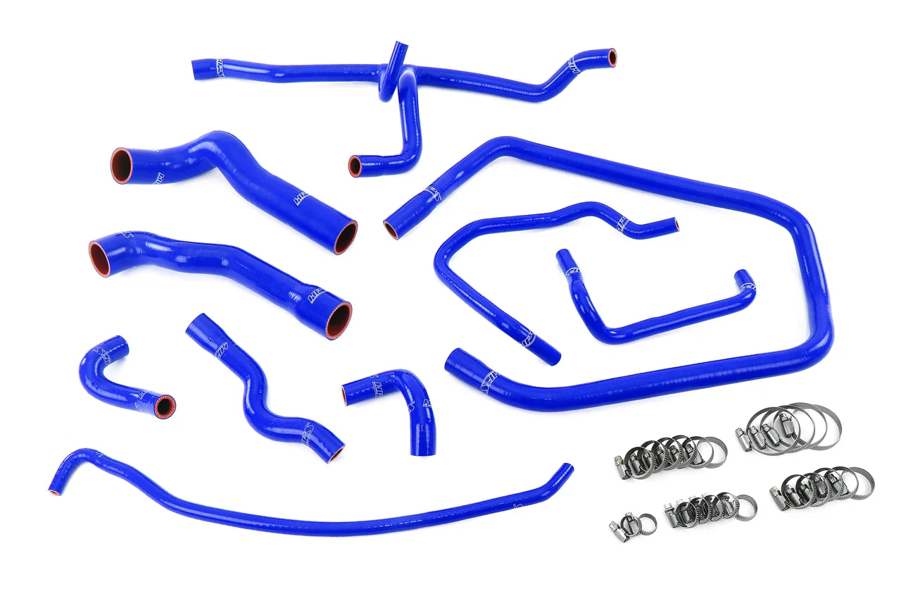 HPS Silicone Coolant Hoses BMW 325i / 325is E36 2.5 M50 (92-95) [Radiator, Heater, Throttle Body & Expansion Tank] Blue / Black / Red - Image 7