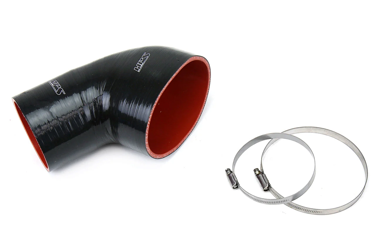 HPS Performance Silicone Air Intake Hose BMW M3 E46 (2001-2006) [Post MAF] Red / Blue / Black - Image 3