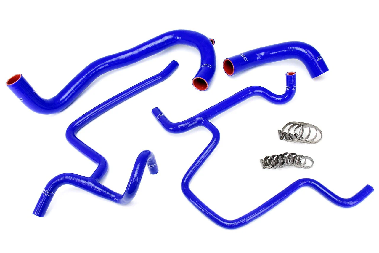 HPS Performance Silicone Radiator Hoses Dodge Charger SRT8 6.4L V8 (2012-2013) Red / Blue / Black