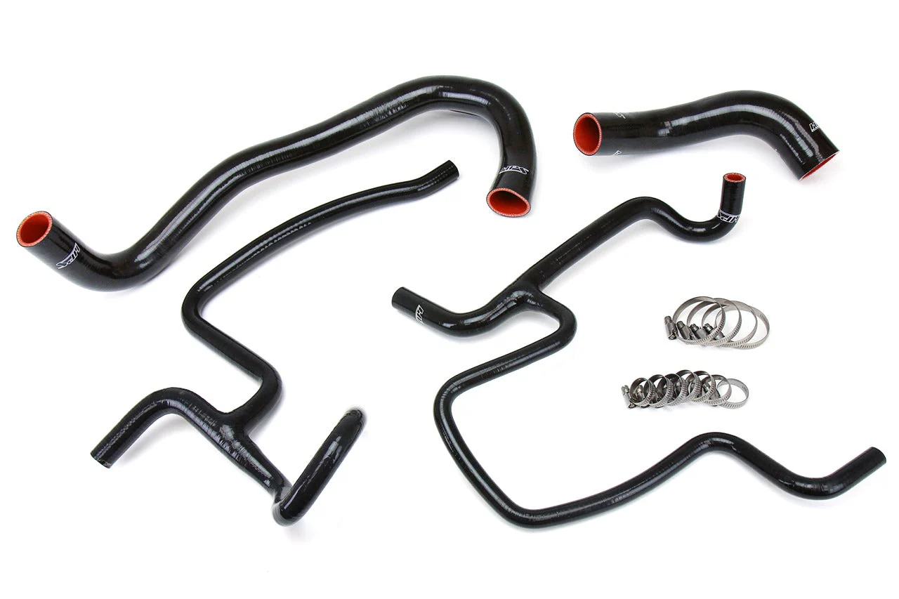 HPS Performance Silicone Radiator Hoses Dodge Charger SRT8 6.4L V8 (2012-2013) Red / Blue / Black - Image 2