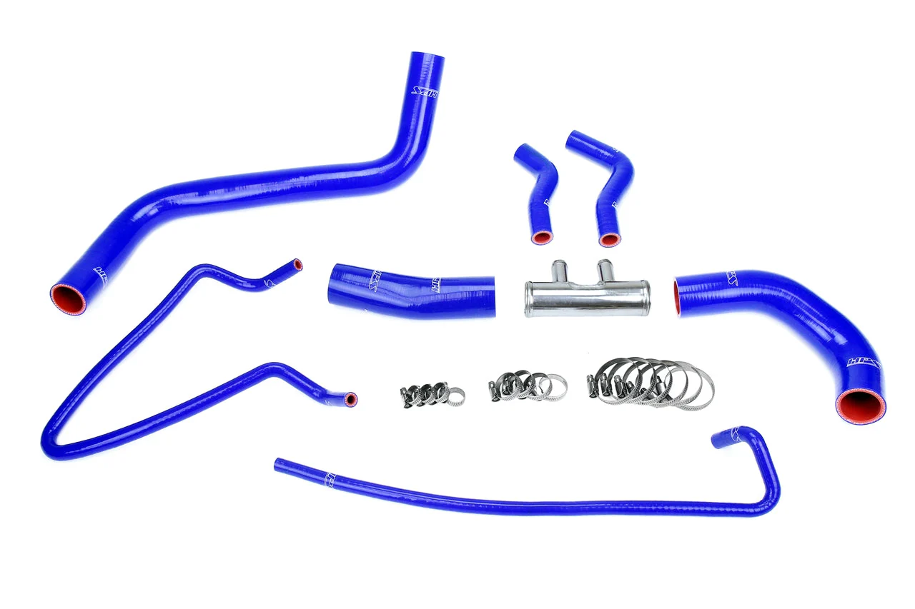 HPS Performance Silicone Radiator Hoses Ford F150 3.5L V6 (2011-2014) Red / Blue / Black