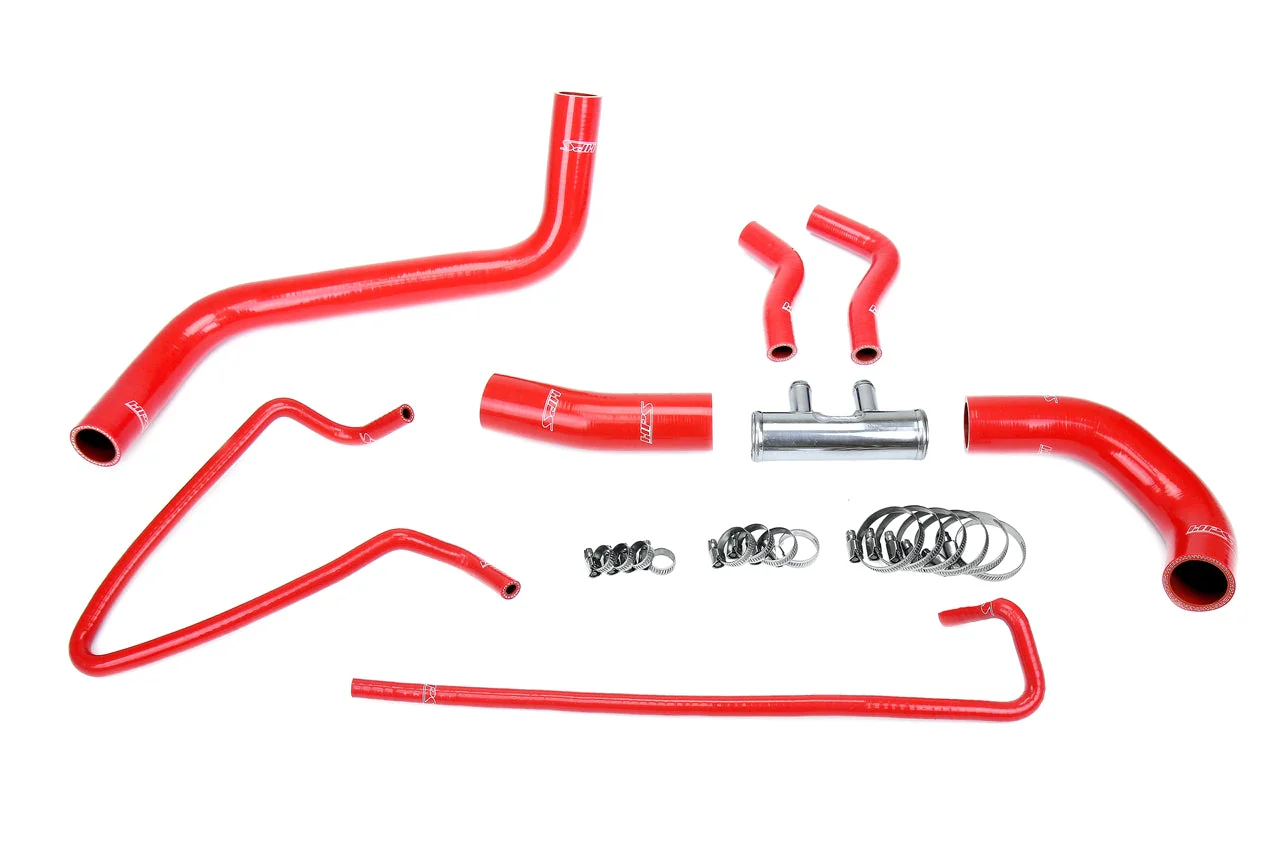 HPS Performance Silicone Radiator Hoses Ford F150 3.5L V6 (2011-2014) Red / Blue / Black - Image 3