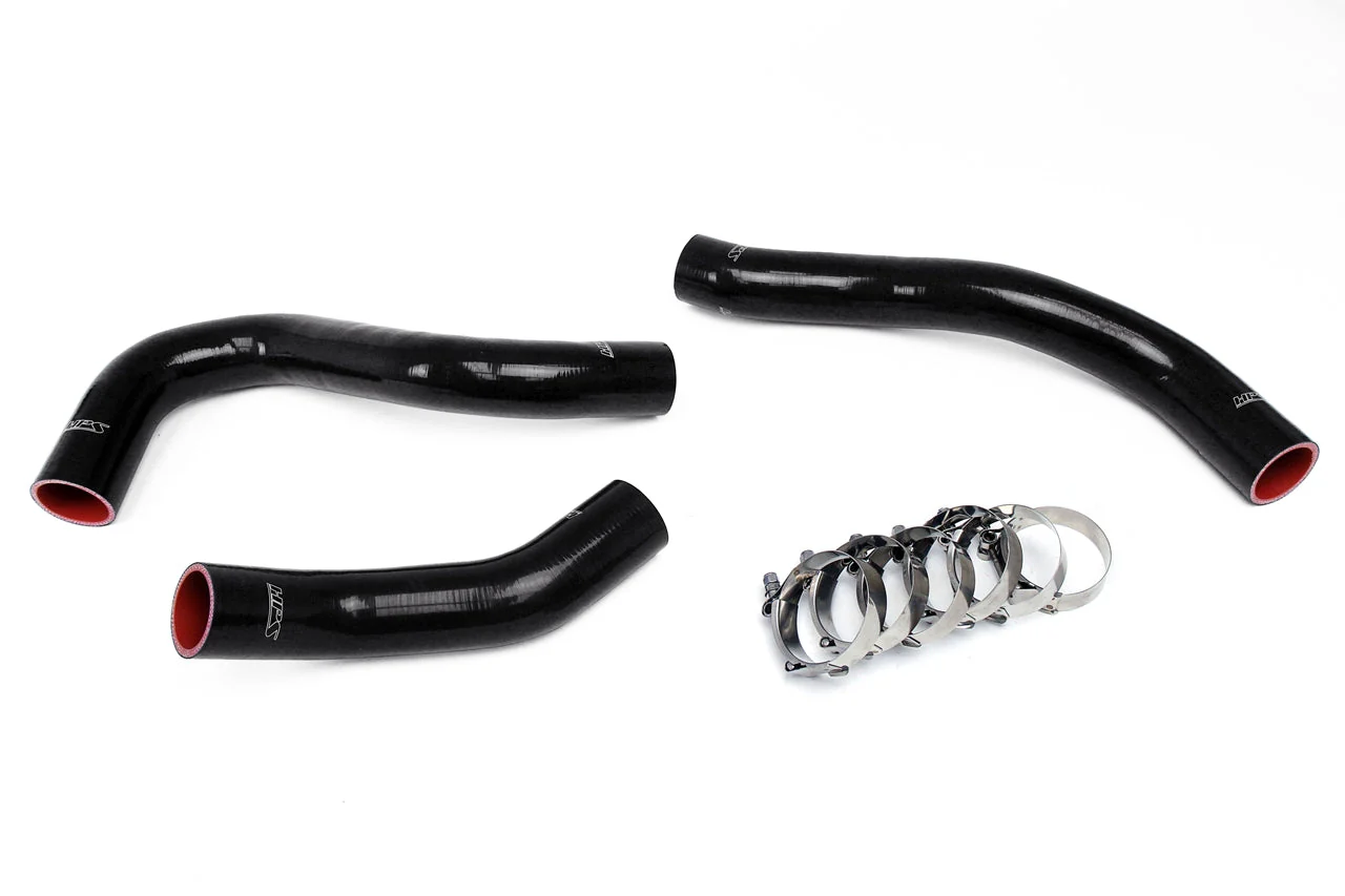 HPS Performance Silicone Radiator Hoses Ford F250 / F350 / F450 SuperDuty Powerstroke 6.4L Diesel (2008-2010) Red / Blue / Black - Image 2