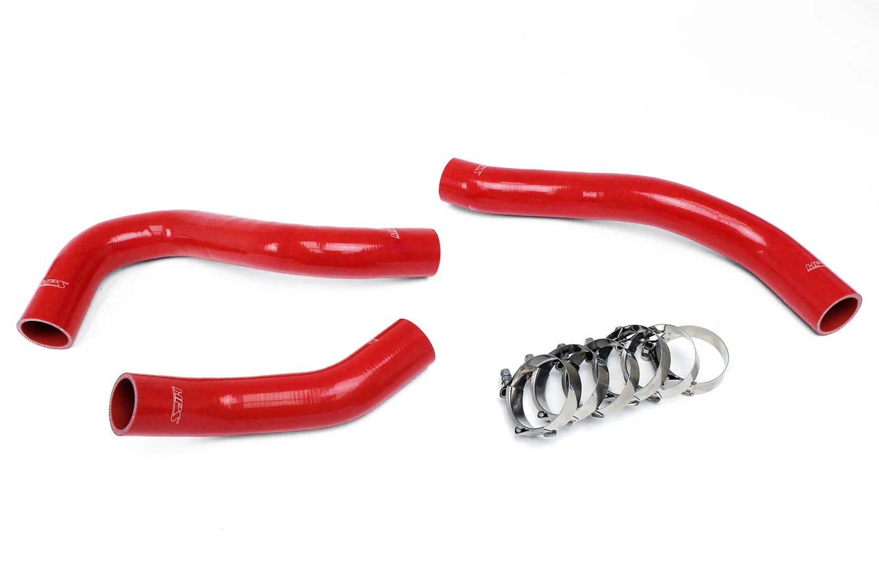 HPS Performance Silicone Radiator Hoses Ford F250 / F350 / F450 SuperDuty Powerstroke 6.4L Diesel (2008-2010) Red / Blue / Black - Image 3