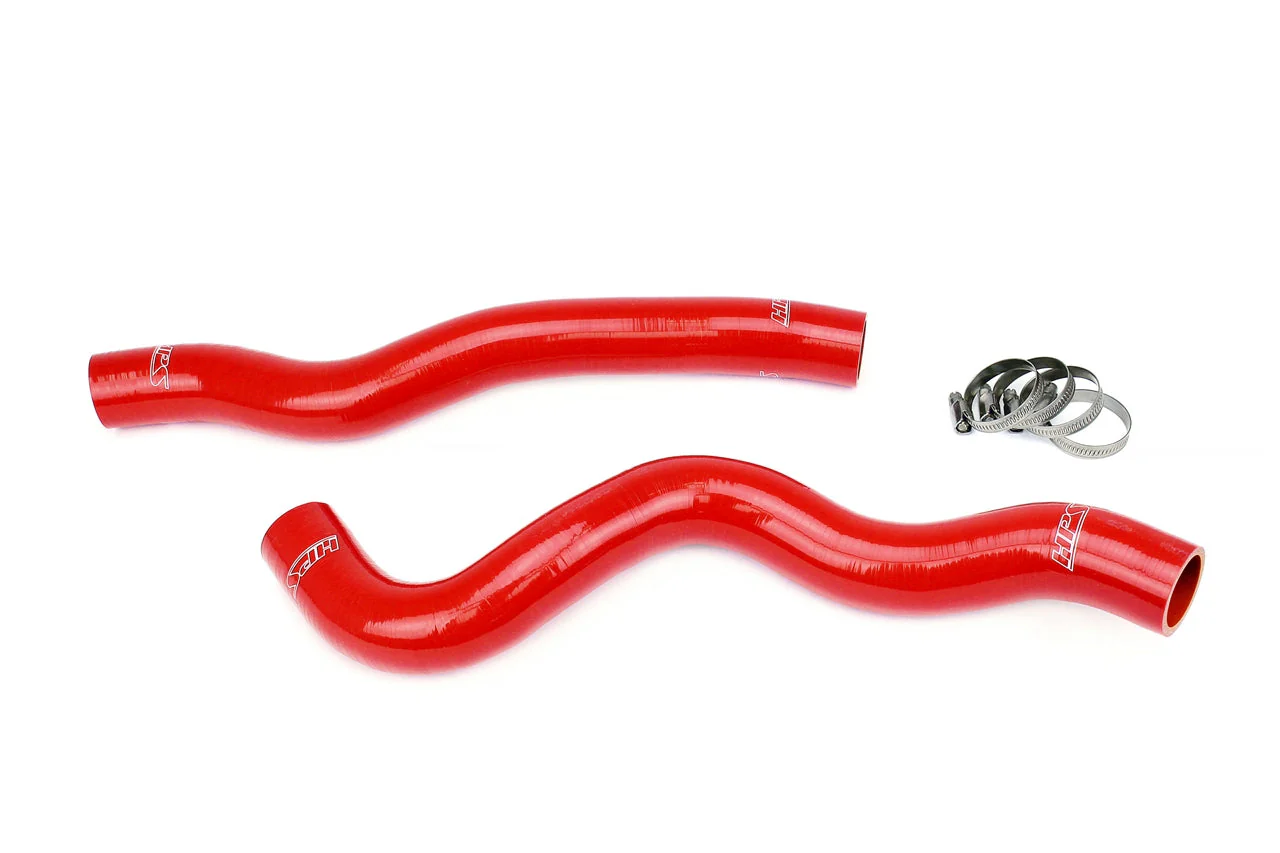 HPS Performance Silicone Radiator Hoses Genesis G70 3.3L V6 Twin Turbo (2019-2022) Blue / Black / Red - Image 3