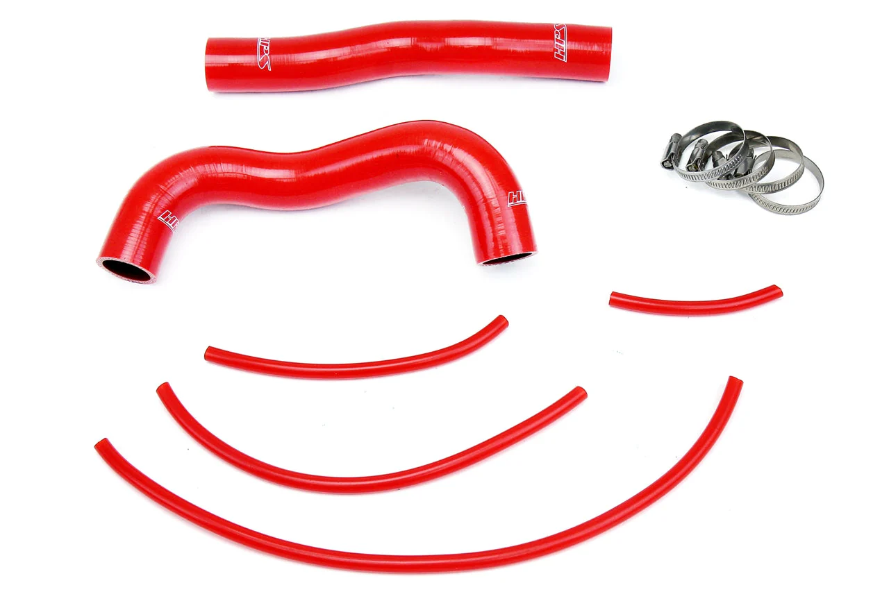 HPS Performance Silicone Radiator Hoses Hyundai Genesis Coupe 2.0T Turbo 4Cyl (13-14) Red / Blue / Black - Image 3