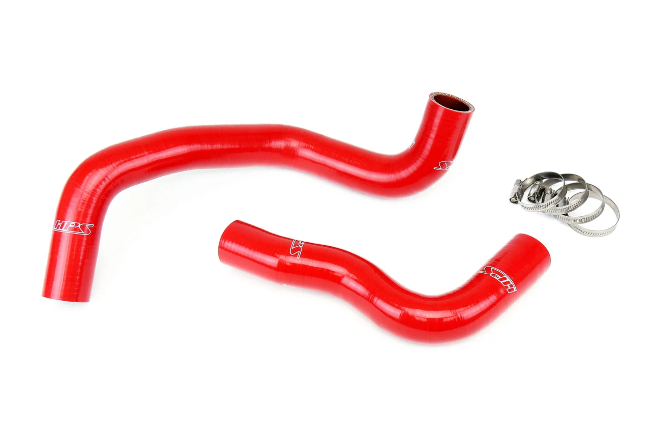 HPS Performance Silicone Radiator Hoses Infiniti Q50 3.7L V6 (2014-2016) Blue / Black / Red - Image 3